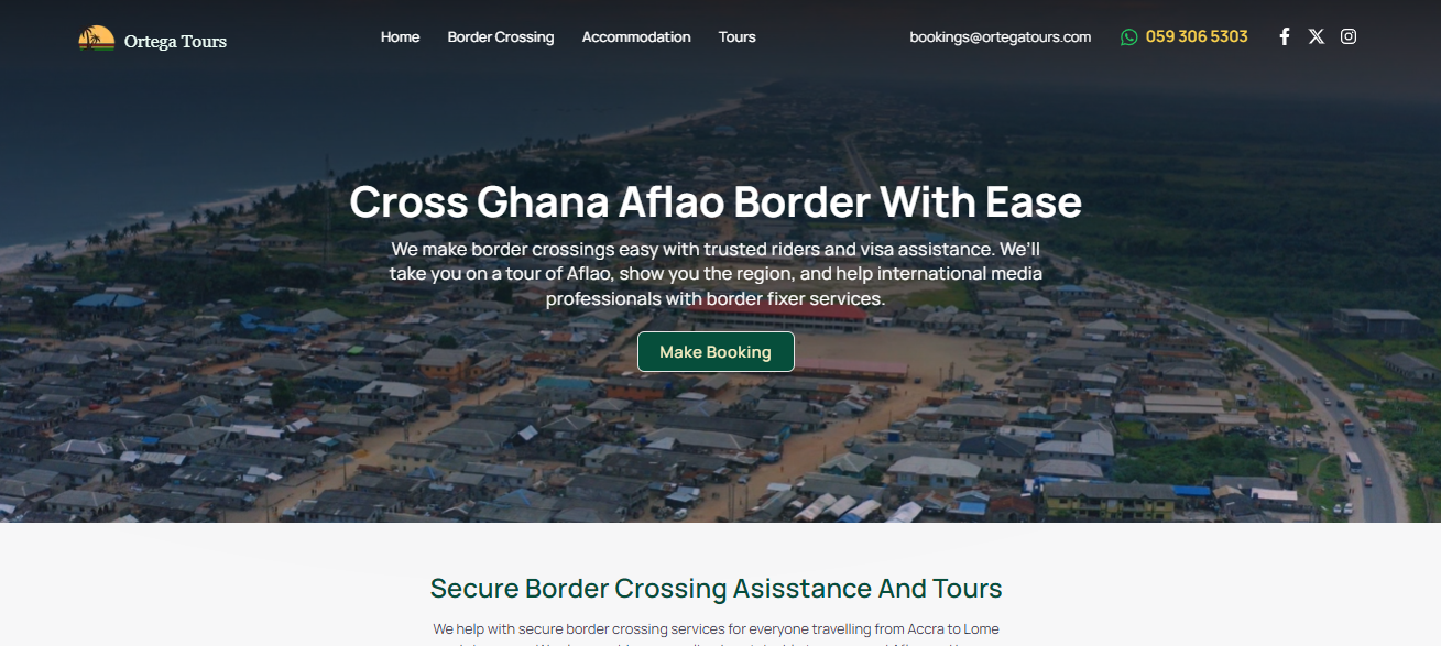 Ortega Tours in Ghana